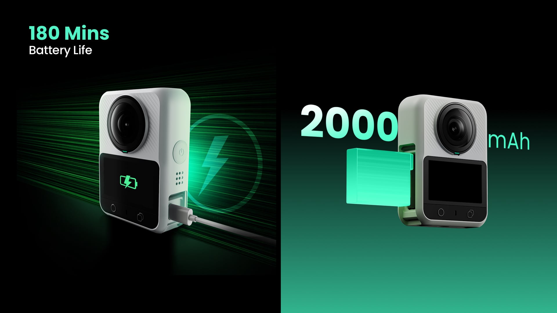 Battery & Fast Charge - More Time Creating, Less Time Waiting
