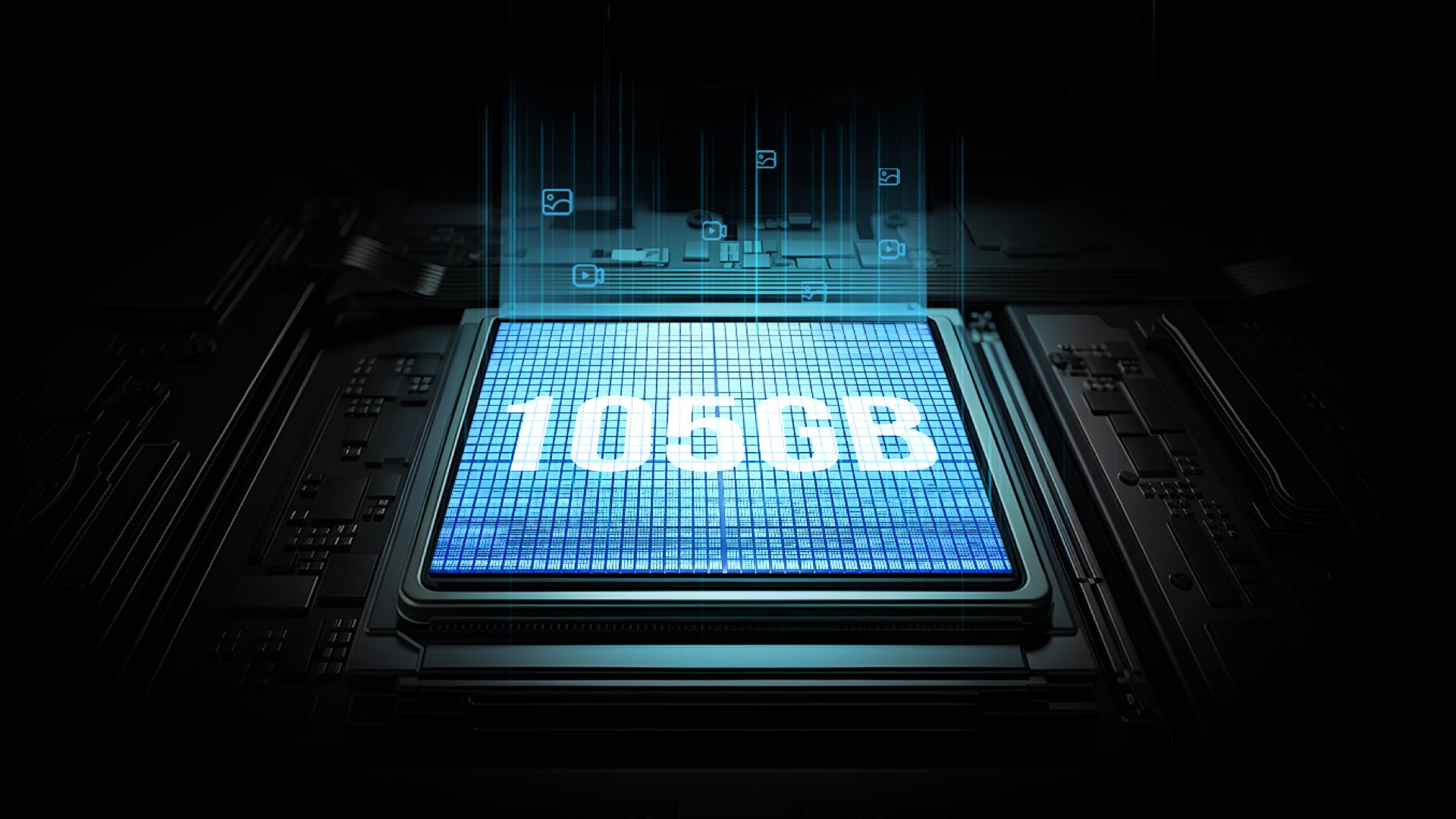105GB - Built-In Space For Big Ideas