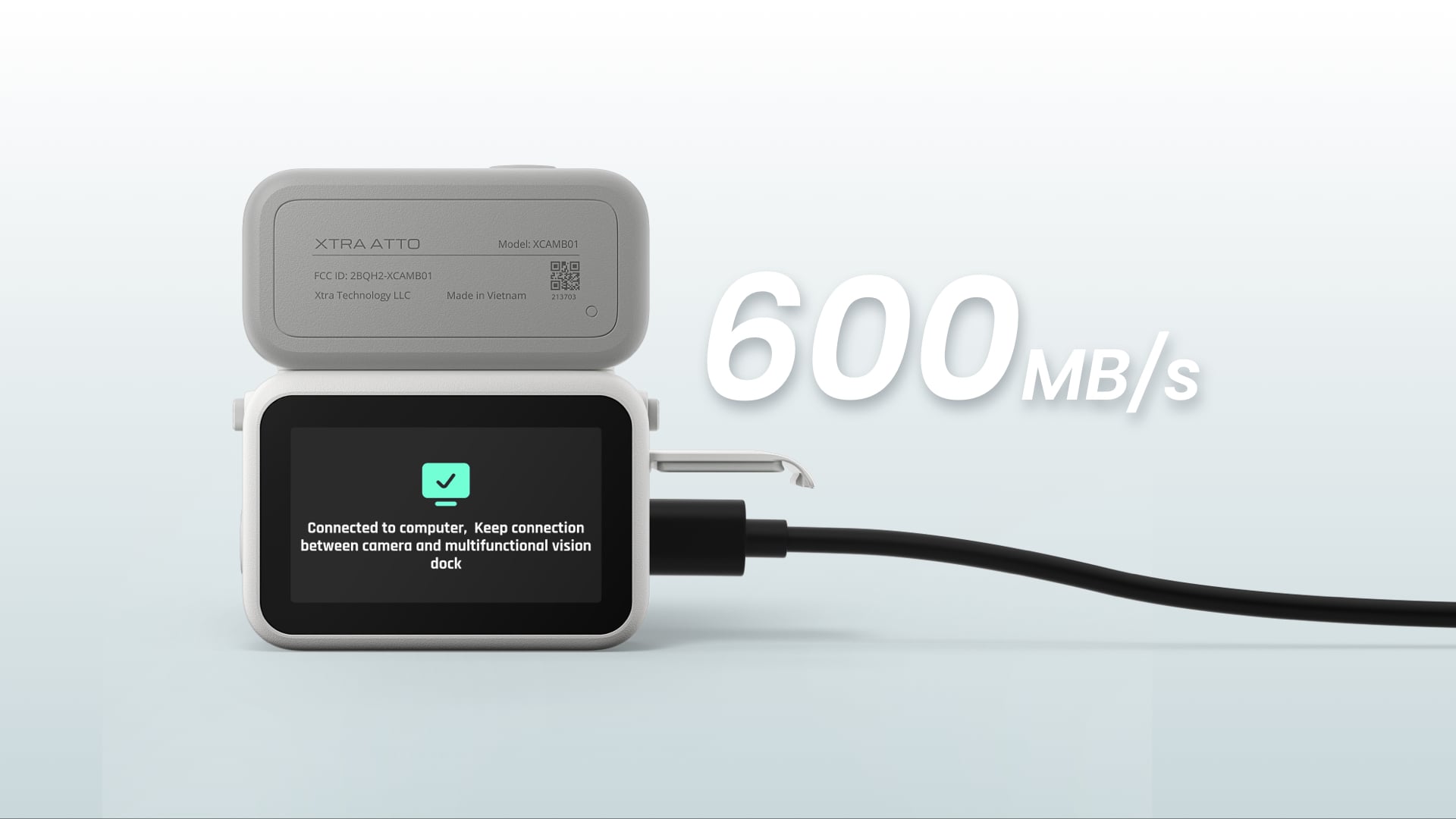 600MB/S FAST TRANSFER - Move Fast, Edit Sooner