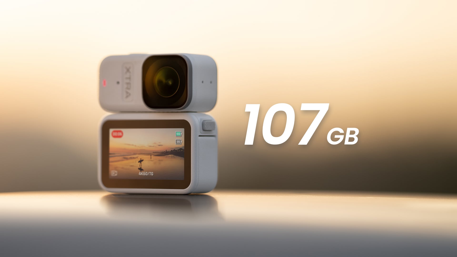 107GB BUILT-IN STORAGE - Big Storage, Bigger Possibilities