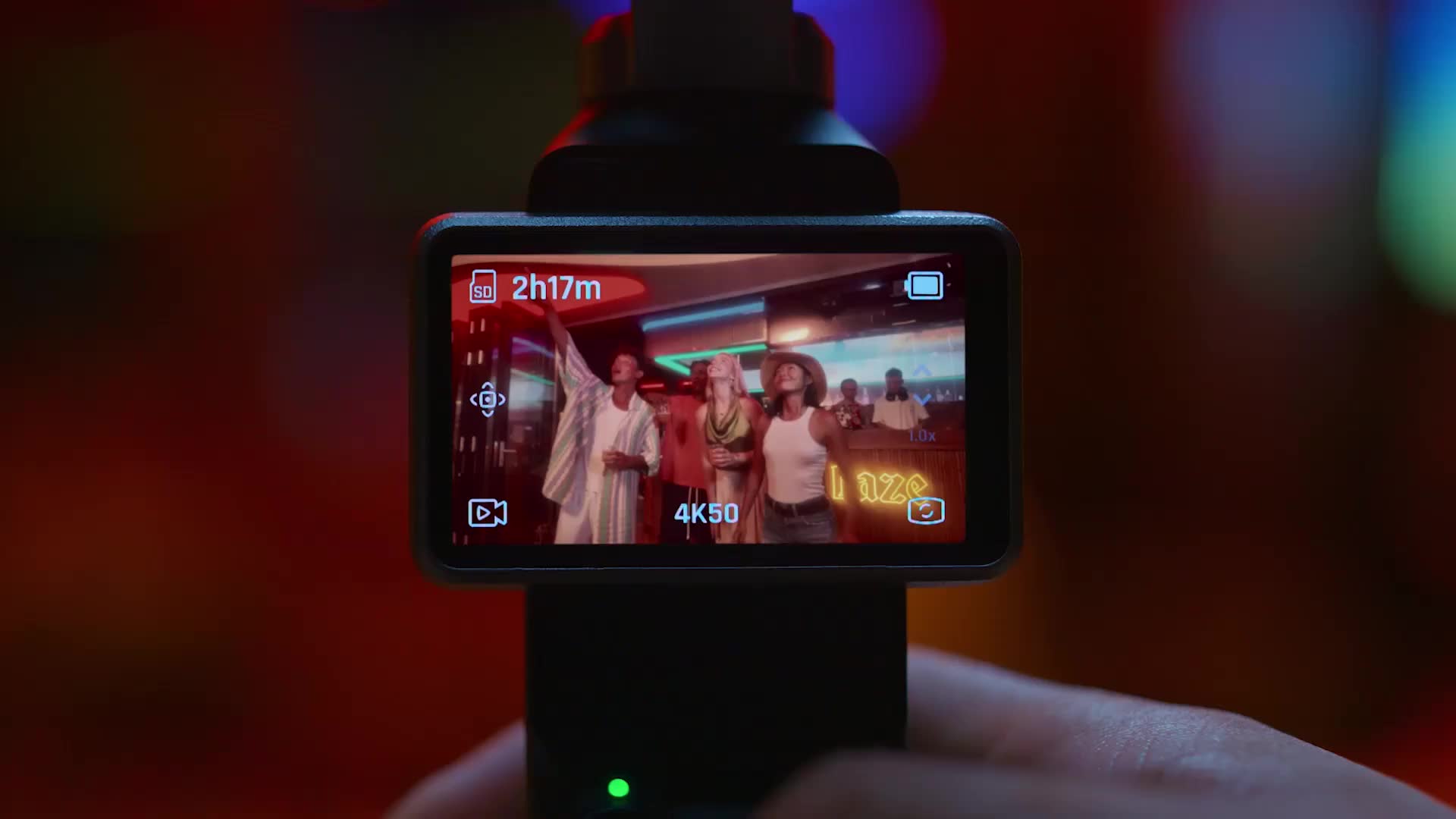 2-INCH TOUCHSCREEN - Control at a Glance
